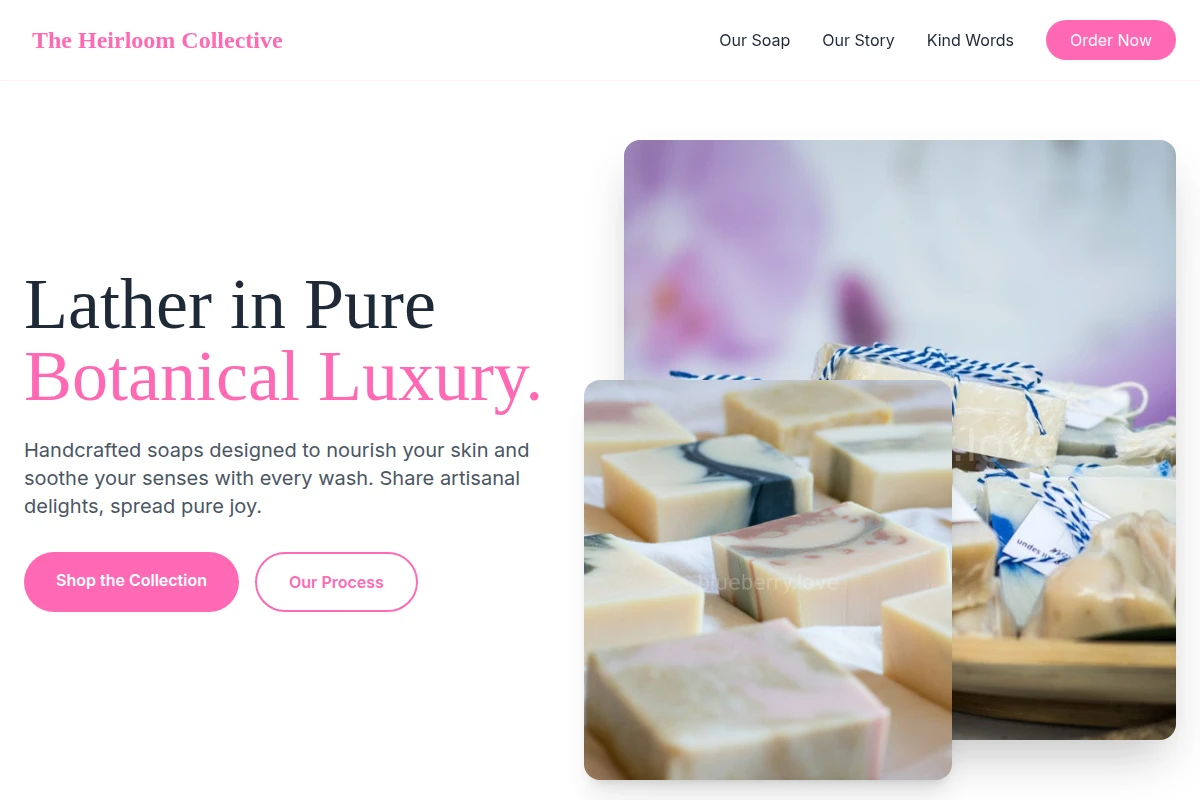 Cream Handmade Soap